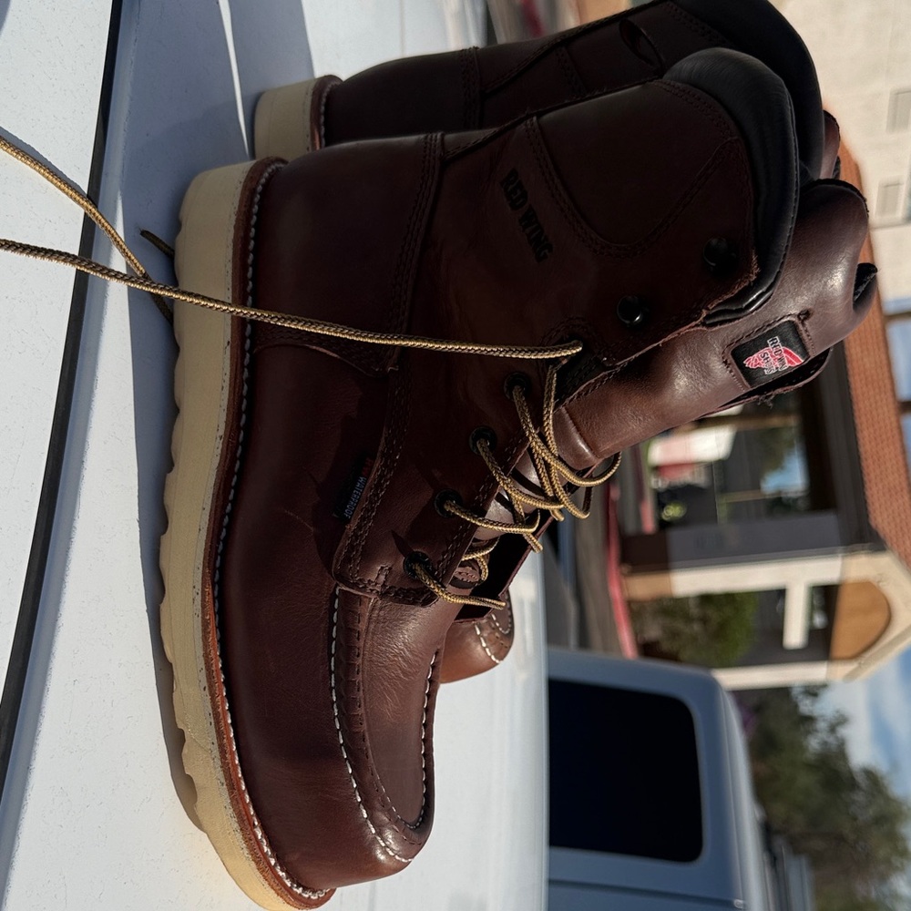 Men’s Traction Tred Lite 6” Waterproof Safety Toe Boots – EXCELLENT Condition